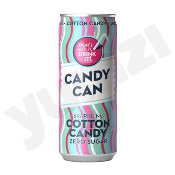 Candy Can Cotton Candy Zero Sugar Drink 330 Ml