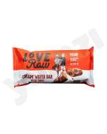 Love Raw Cream Filled Wafer Bars 43Gm