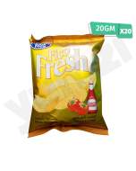 Fico Fresh Tomato Ketchup Potato Chips 20X20Gm