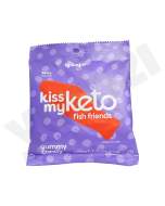 Kiss My Keto Fish Friends Berry Gummy Candy 50Gm